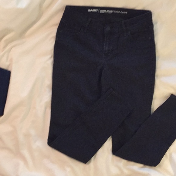 Black Super Skinny Jeans - Picture 1 of 4